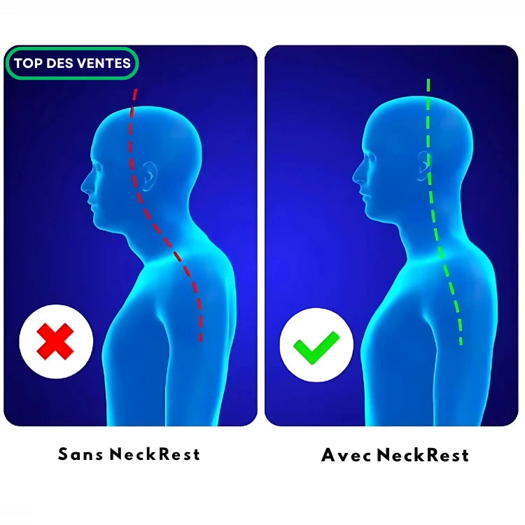 NeckRest - Le Masseur Thermique Cervical 3-en-1