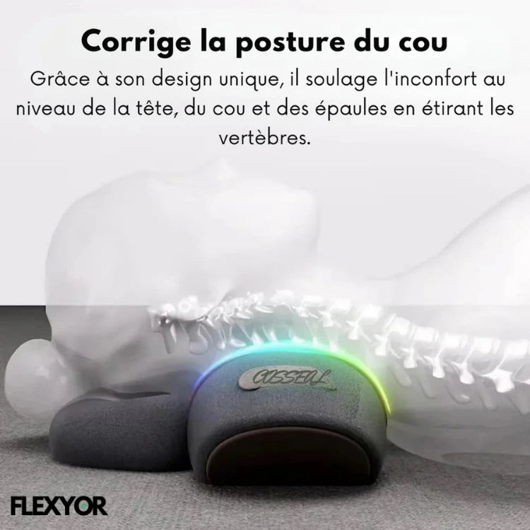 NeckRest - Le Masseur Thermique Cervical 3-en-1