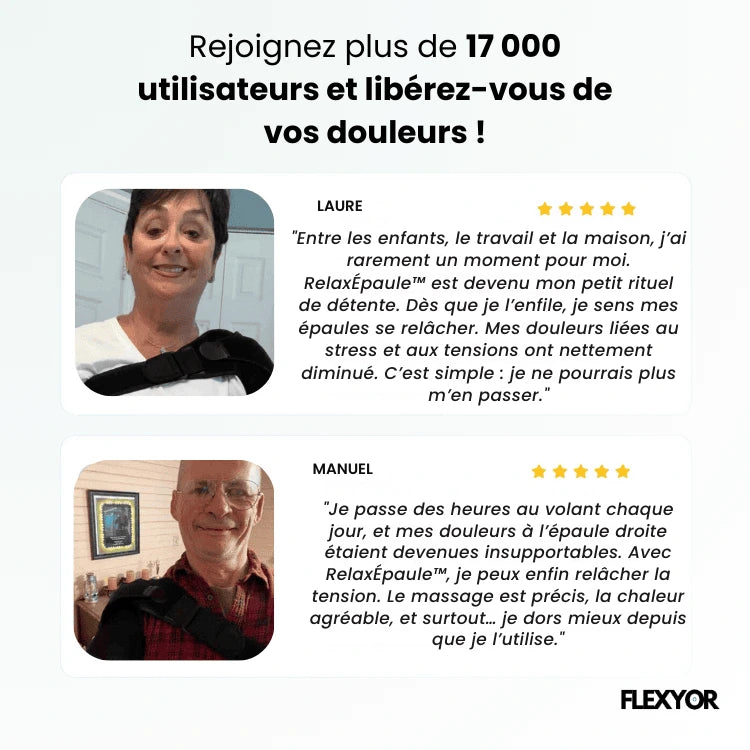 RelaxÉpaule™ – Orthèse Chauffante