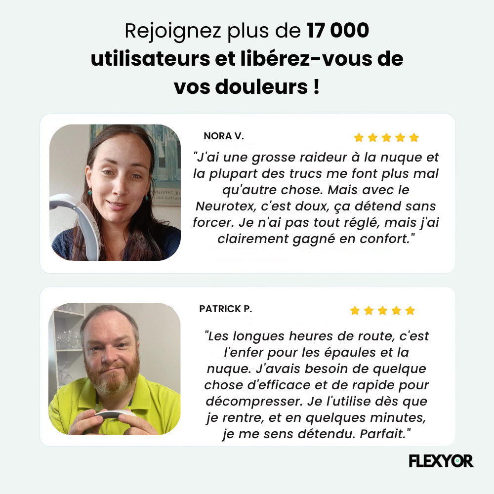 Neurotex® - Solution 11 en 1 pour la nuque
