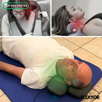 NeckRest - Le Masseur Thermique Cervical 3-en-1