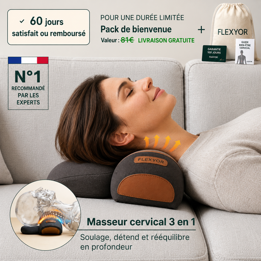 Masseur Cervical 3-en-1 FLEXYOR