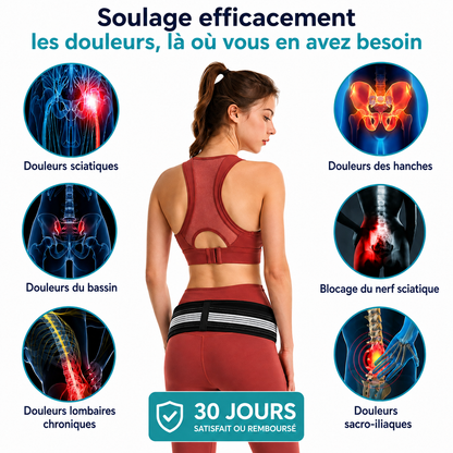 Ceinture de maintien lombaire et bassin