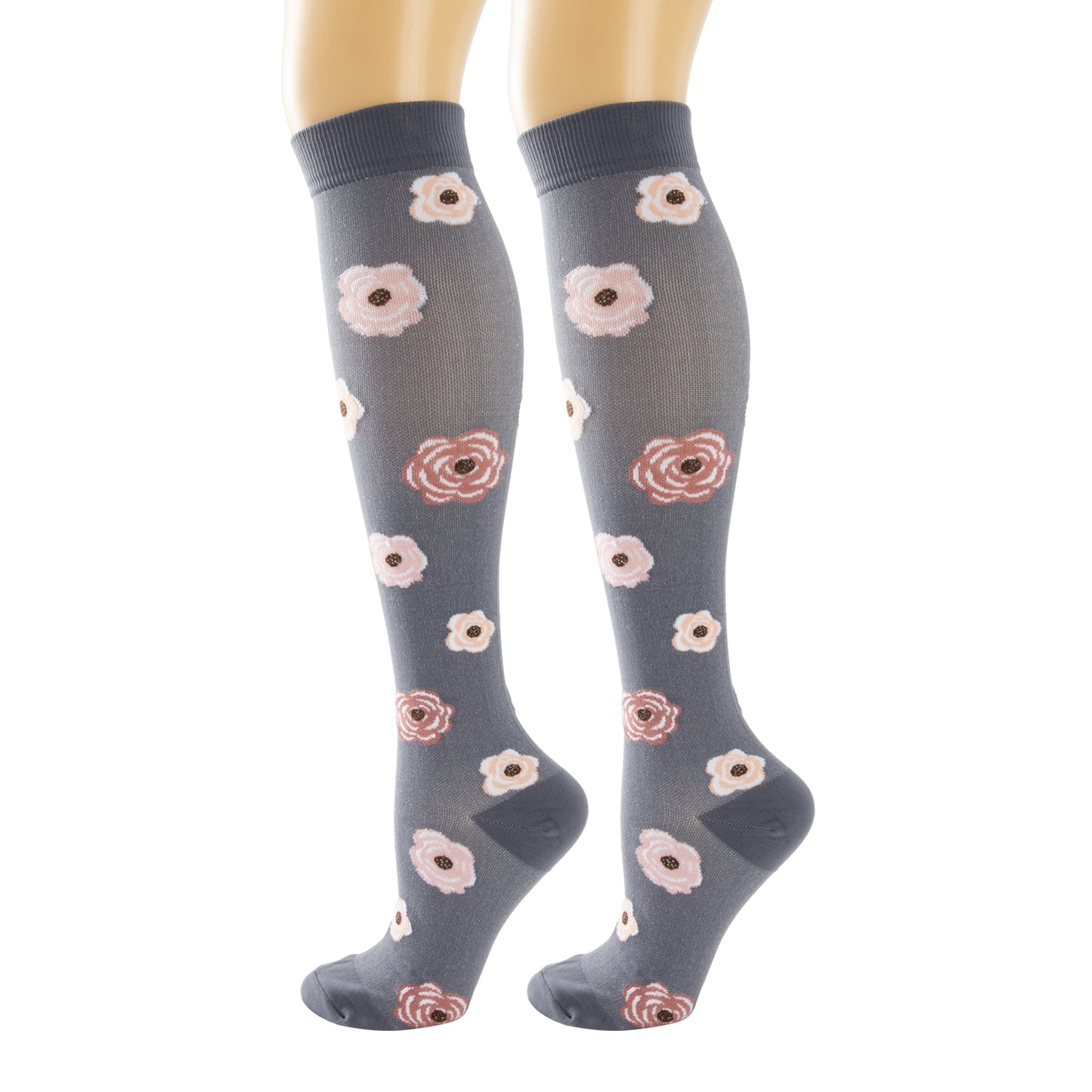 Chaussettes de compression Flexyor Bloom coloris Lavande