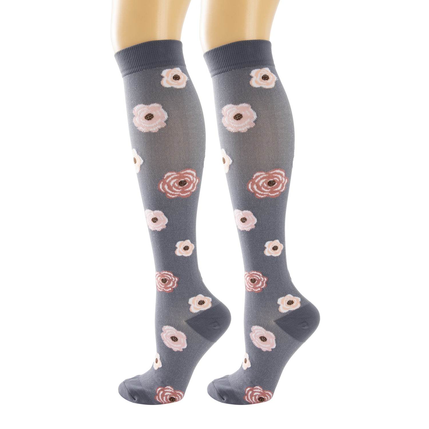 Chaussettes de compression Flexyor Bloom coloris Lavande