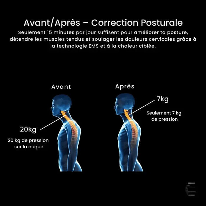 Masseur cervical en action – idéal contre les douleurs cervicales chroniques