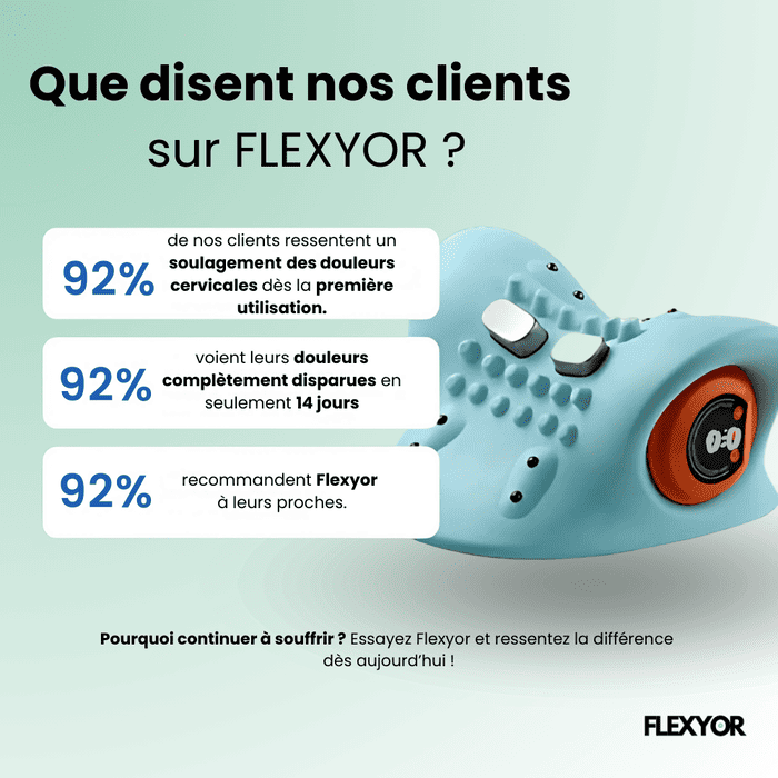 Masseur cervical en action – avis clients idéal contre les douleurs cervicales chroniques