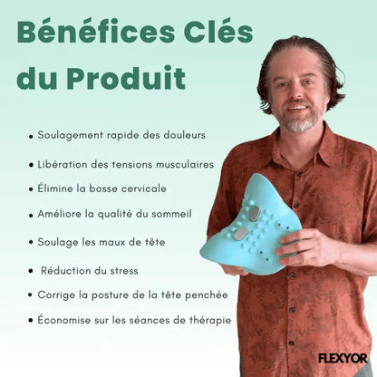 bénéfice du masseur cervical flexyor