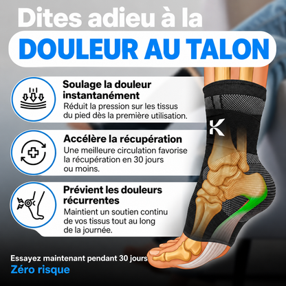 Dites adieu à la douleur au talon