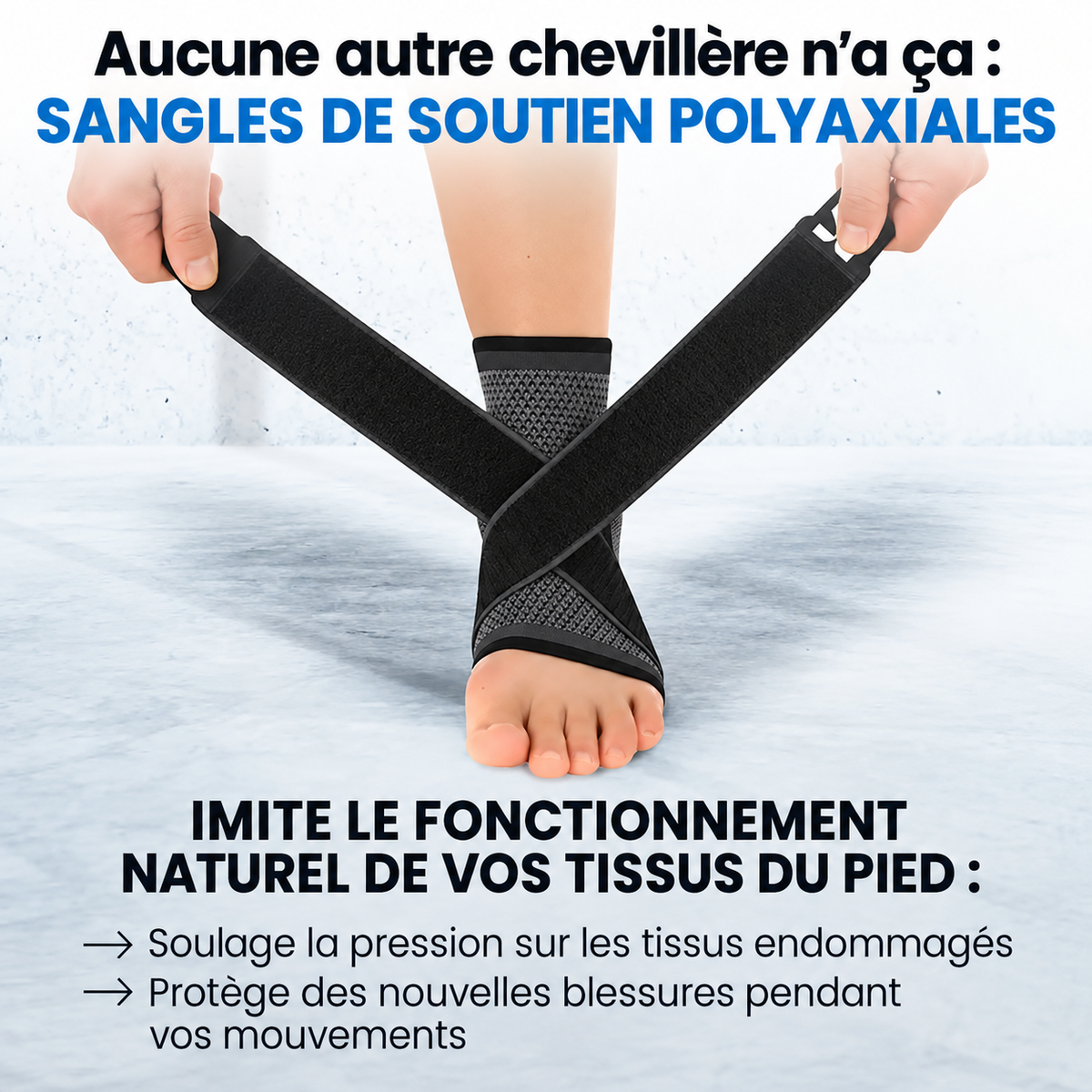 Sangles de soutien polyaxiales