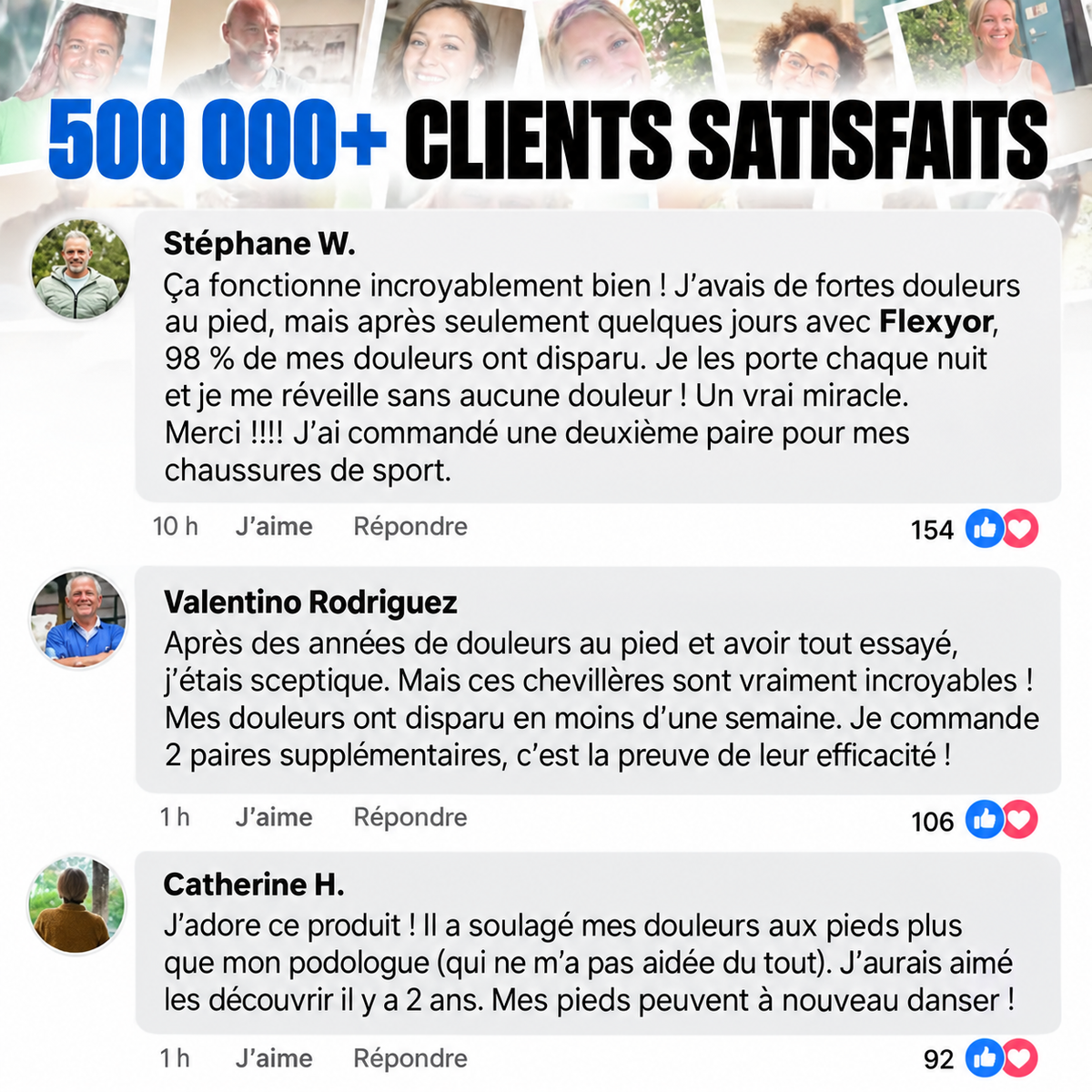 500 000+ clients satisfaits