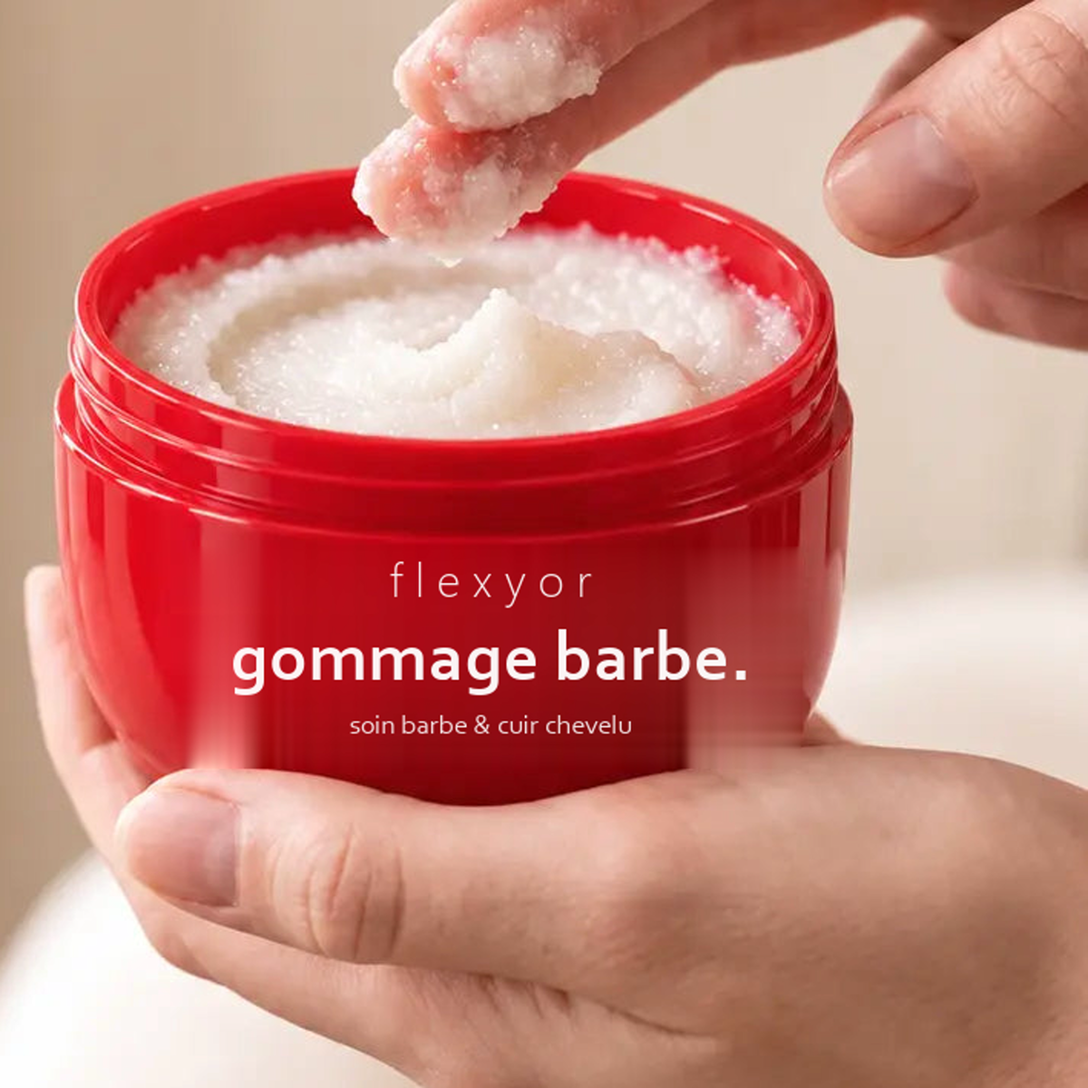 Texture du gommage