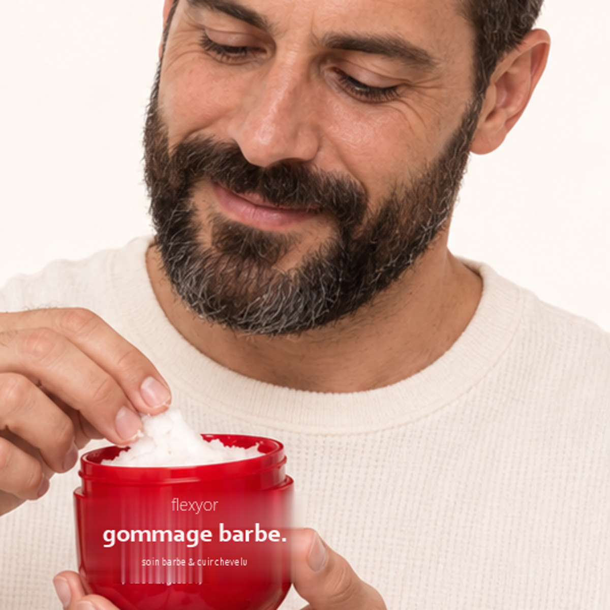 Utilisation sur barbe