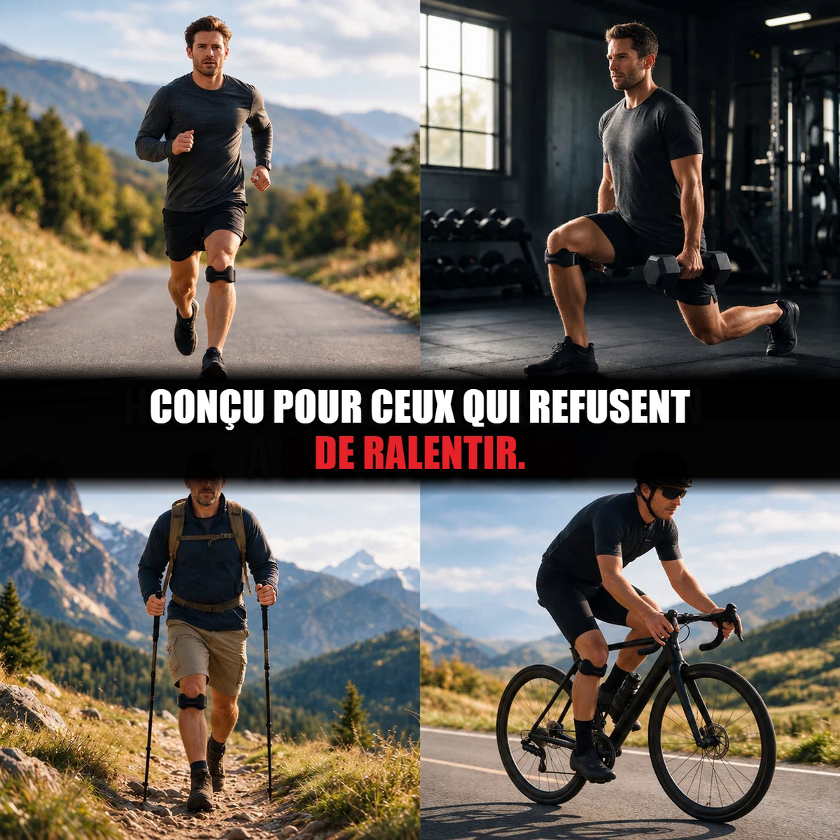 Concue pour ceux qui refusent de ralentir