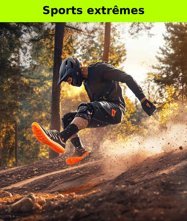 Semelles FLEXYOR pour les sports extrêmes
