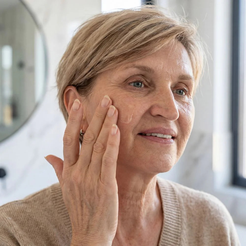 Application du serum