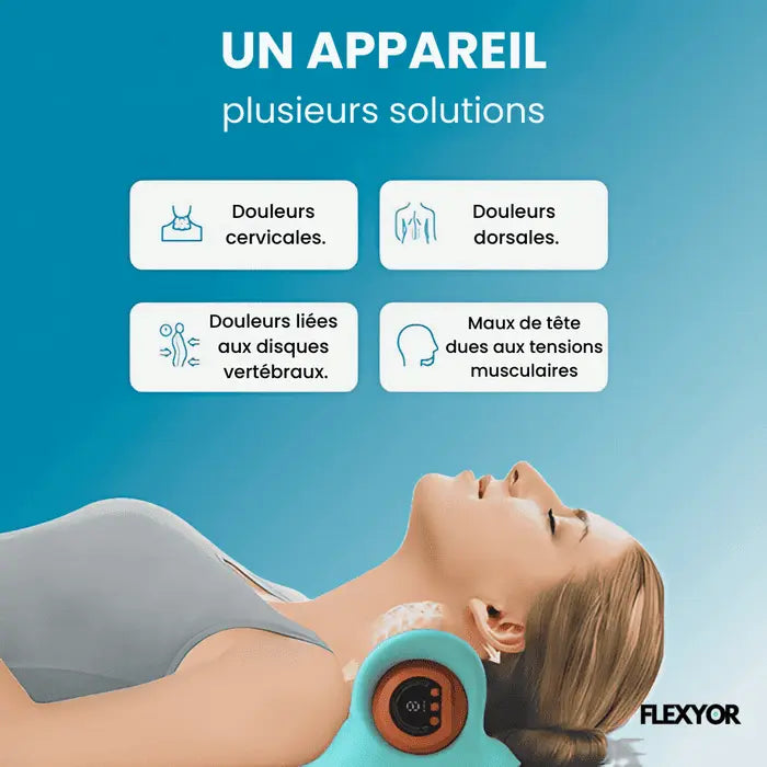 solutions du masseur cervical pour douleurs cervicales et nuque tendue