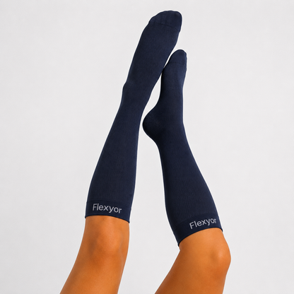 Chaussettes de Compression Fleuries