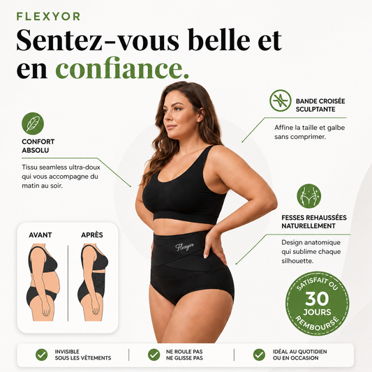 Culotte gainante taille haute