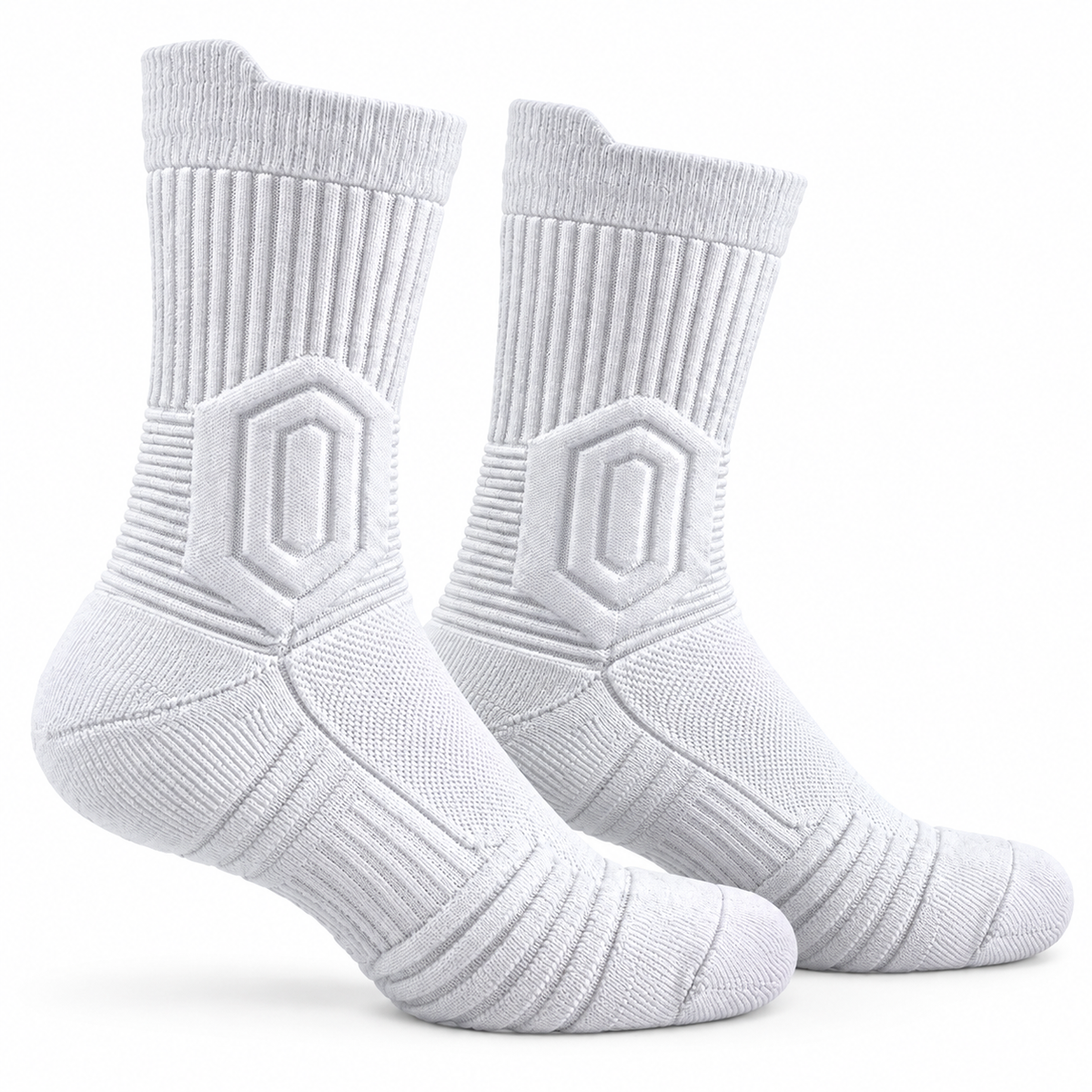 Paire de chaussettes de travail blanches